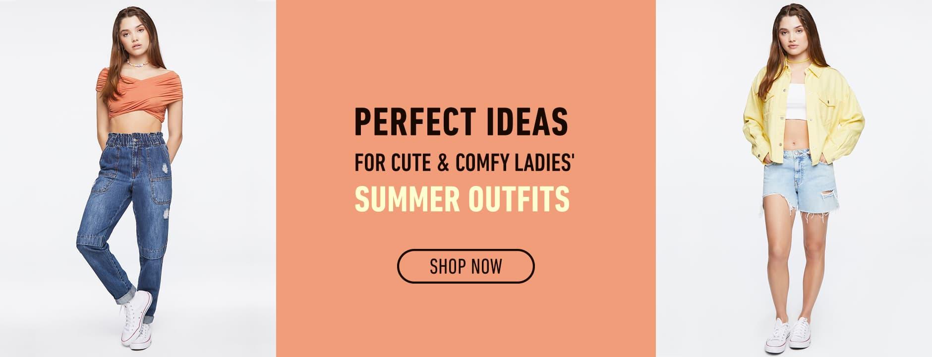 Perfect Ideas for Cute and Comfy Ladies Summer Outfits - Forever 21