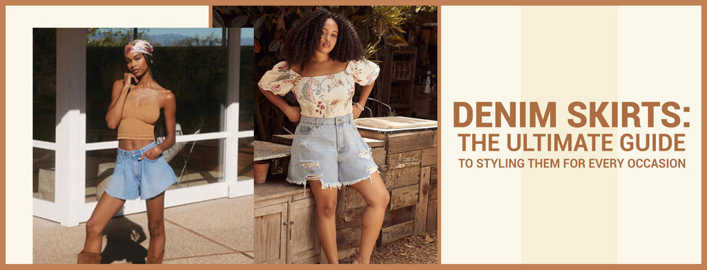 Denim Skirts: The Ultimate Guide to Styling Them for Every Occasion
