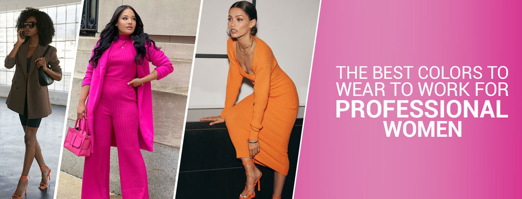 The Best Colors to Wear to Work for Professional Women