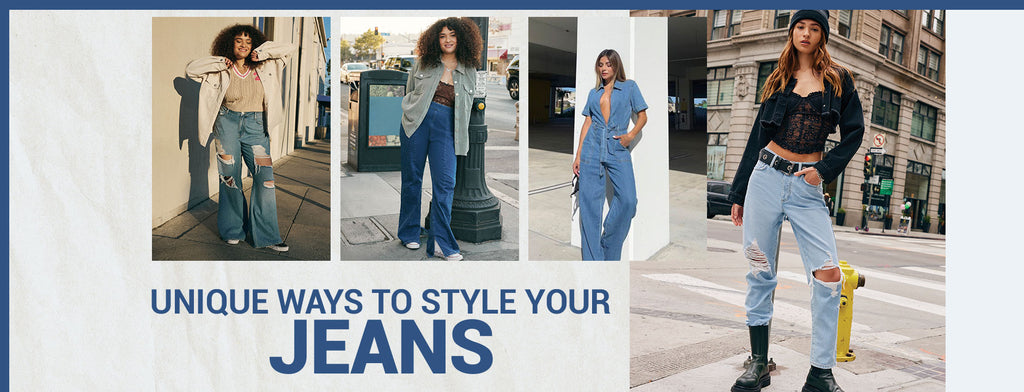Unique Ways to Style Women's Jeans
