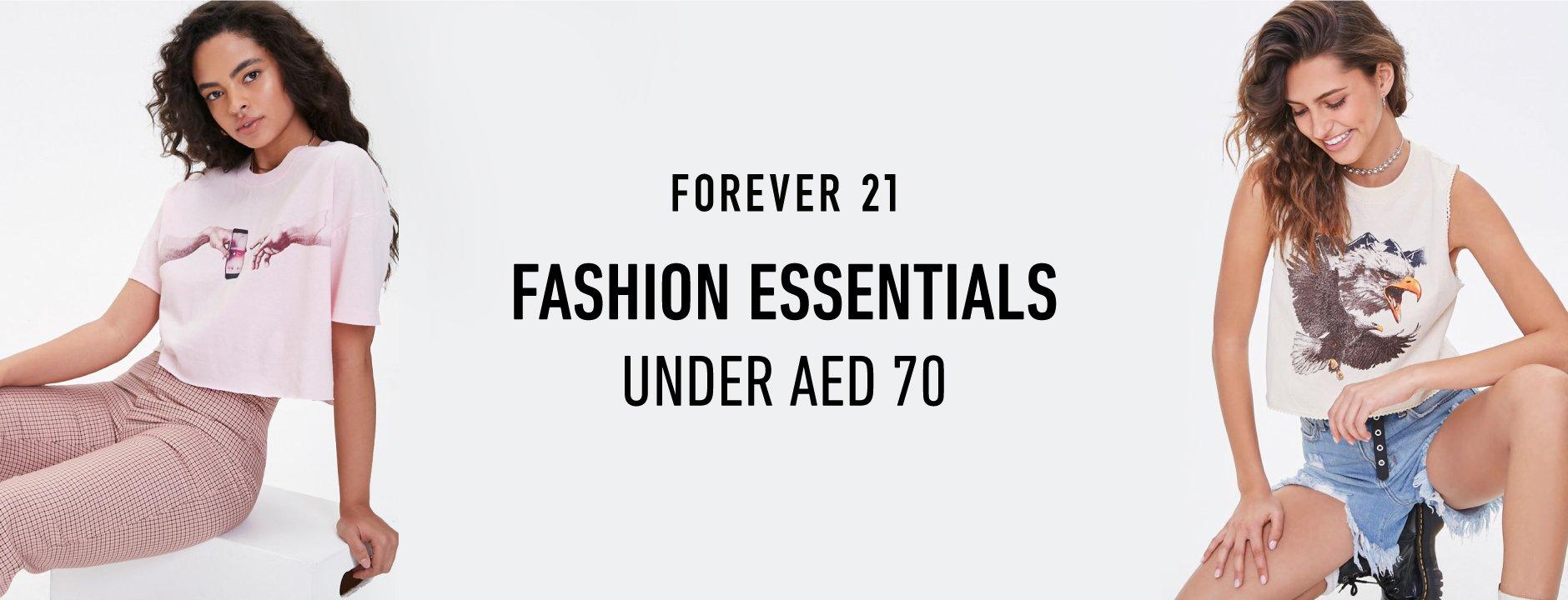 Forever 21 Fashion Essentials Under AED 70 - Forever 21 UAE