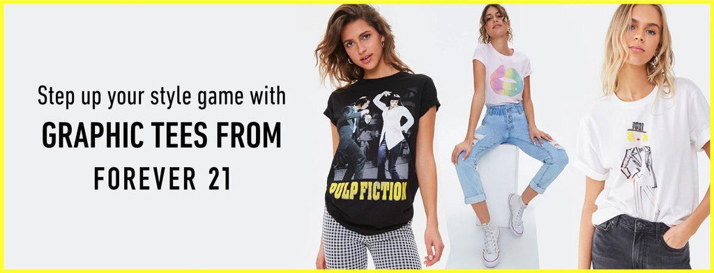 Step Up Your Style Game With Graphic Tees From Forever 21