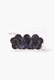 Black Flower Lace Nipple Cover Set
