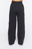 Black Wide-Leg Drawstring Sweatpants 2