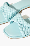 Blue Braided Open-Toe Sandals  1