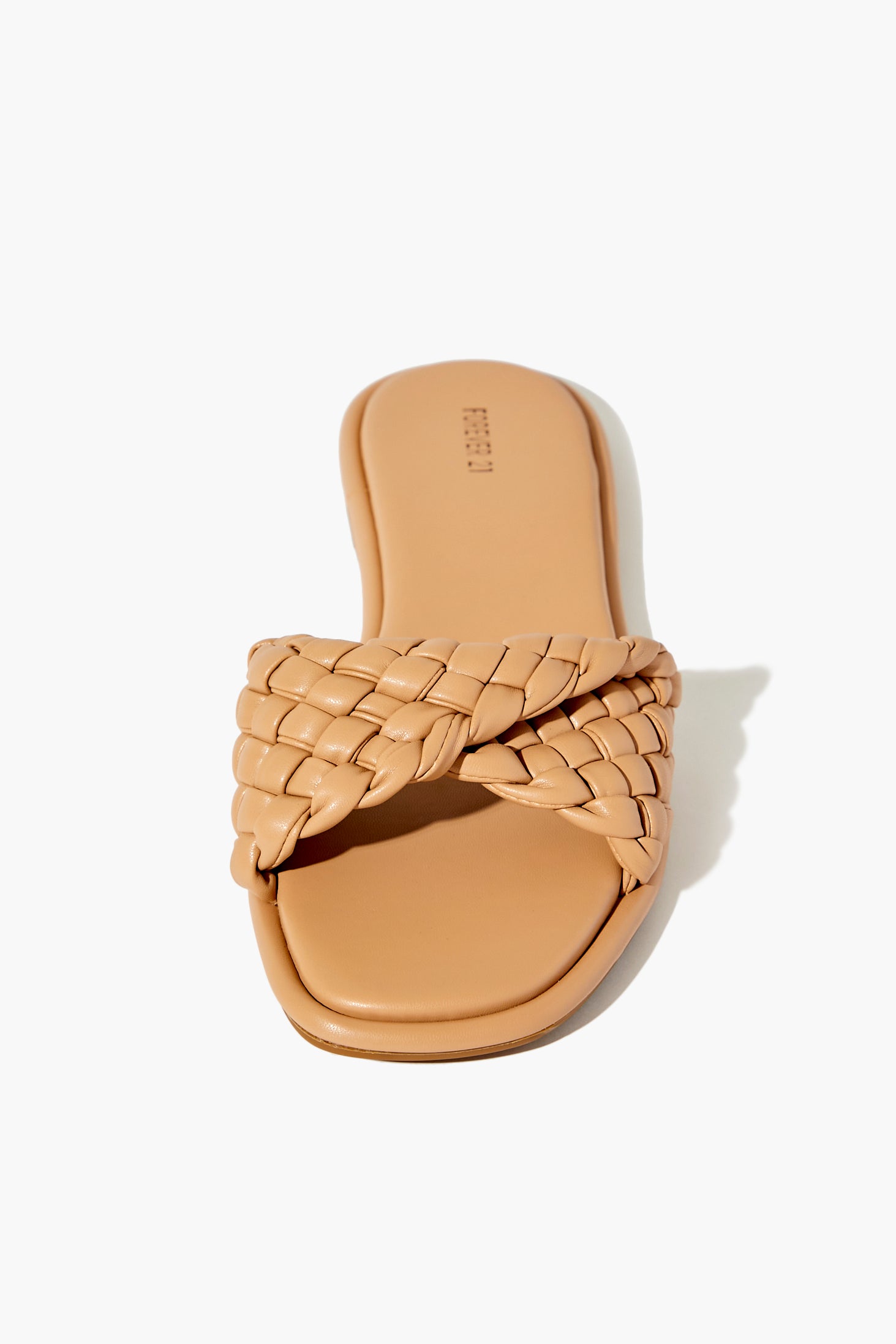 Nude Braided Open-Toe Sandals 3