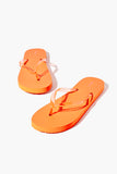 Orangeclear Transparent Thong Flip Flops