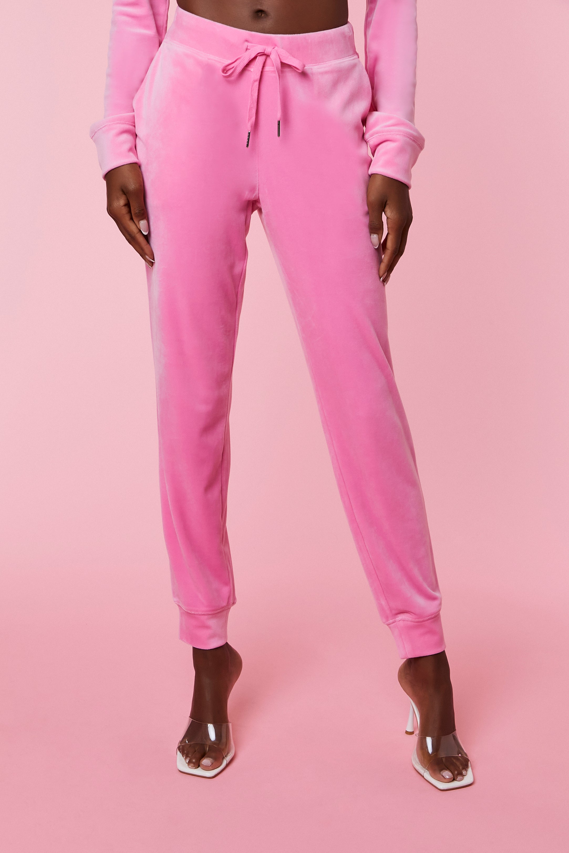 Hot pink Juicy Couture Rhinestone Joggers  3