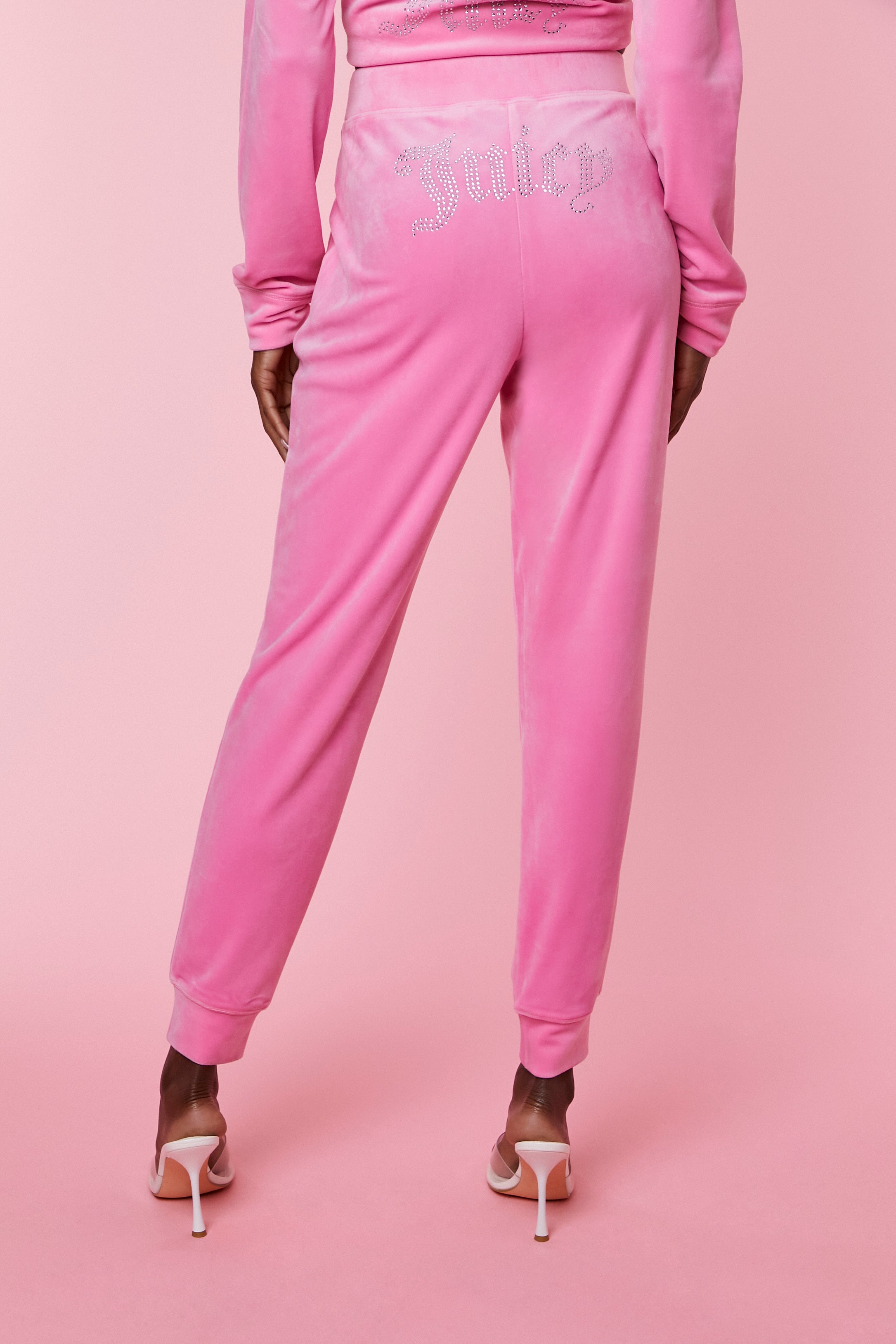 Hot pink Juicy Couture Rhinestone Joggers  5