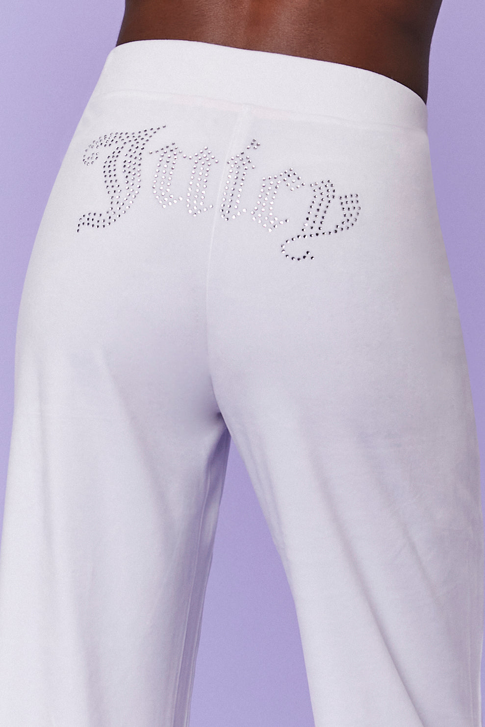 White Juicy Couture Velour Sweatpants 5