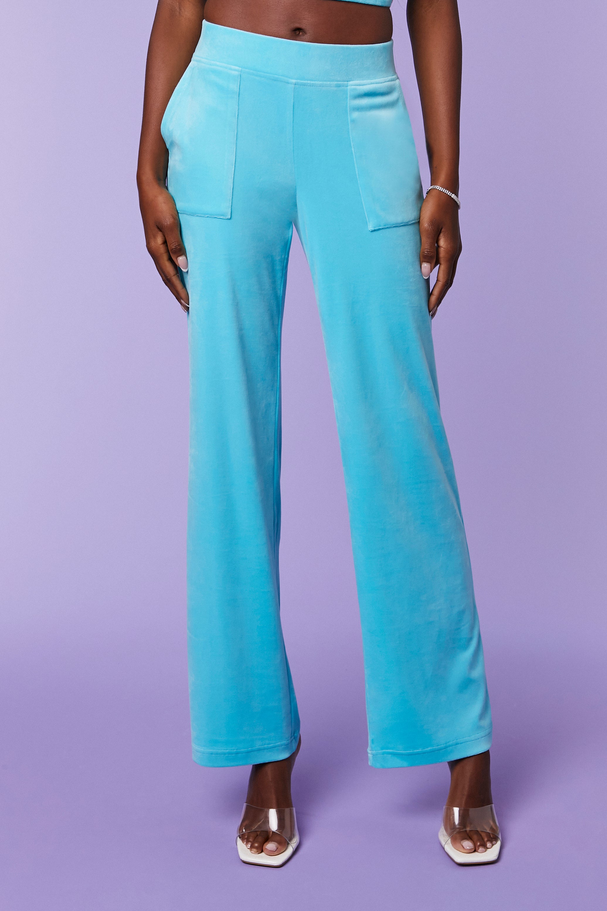Blue Juicy Couture Velour Sweatpants 3
