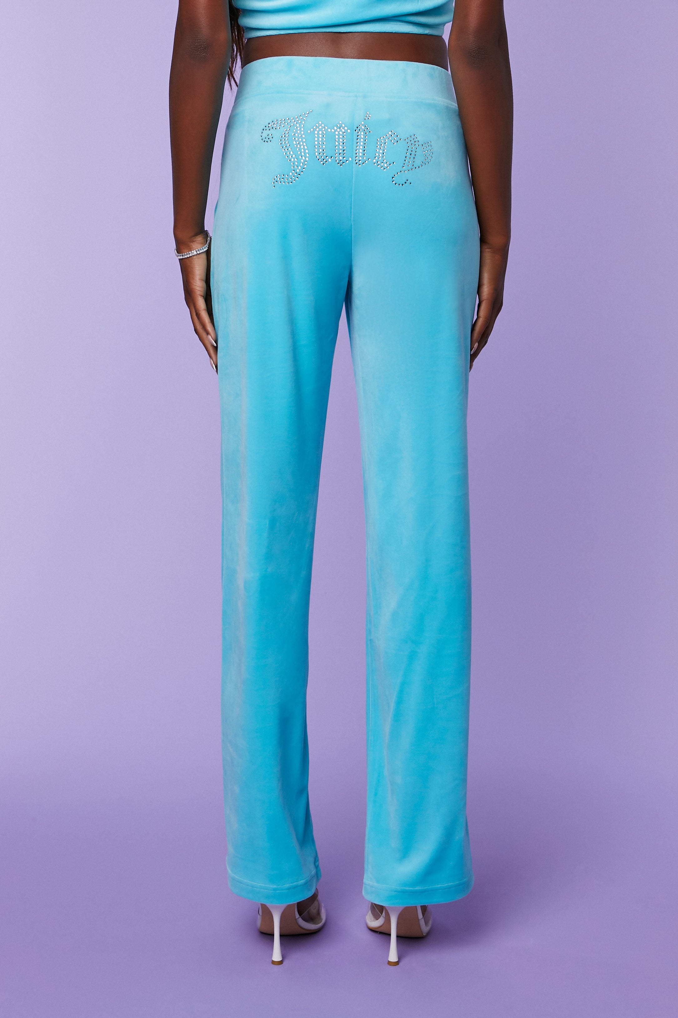 Blue Juicy Couture Velour Sweatpants 5