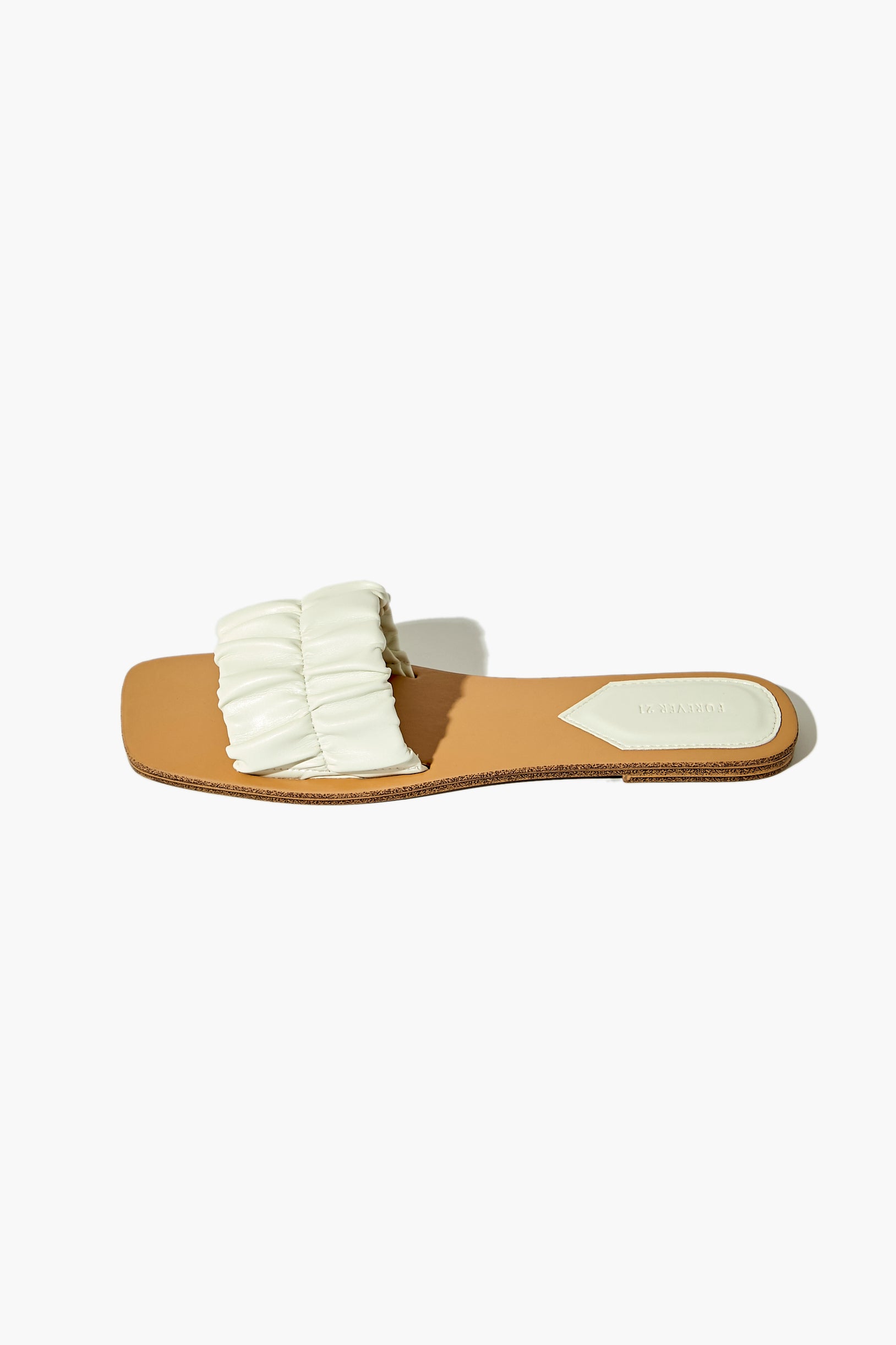 Forever 21 2024 white sandals