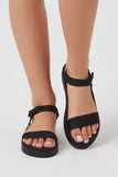 Black Open-Toe Strappy Sandals 3