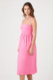 Pink Cami Babydoll Midi Dress 1