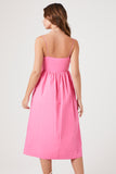 Pink Cami Babydoll Midi Dress 2