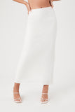 Ivory Puff-Sleeve Crop Top & Maxi Skirt Set 2