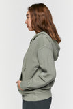 Green/Multi New York Embroidered Zip-Up Hoodie 4