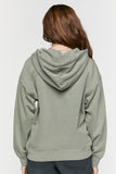 Green/Multi New York Embroidered Zip-Up Hoodie 1