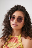 Rosegold Cat-Eye Sunglasses