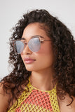 Rosegold Cat-Eye Sunglasses 1