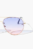 Goldviolet Aviator Gradient Sunglasses 3