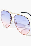 Goldviolet Aviator Gradient Sunglasses 4