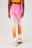 neon orange/multi Seamless Active Gradient Leggings  2