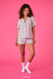 Pinkmulti Barbie Shirt & Shorts Pajama Set 3