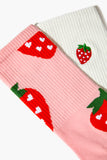 Pinkmulti Strawberry Crew Sock Set - 2 Pack 2