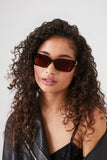 Brown/brown Tinted Cat-Eye Sunglasses