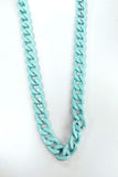 Yellowgreen Layered Chain Necklace 4