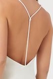 Vanilla Satin Y-Back Maxi Slip Dress 5