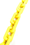 Yellow Chunky Curb Chain Necklace 1