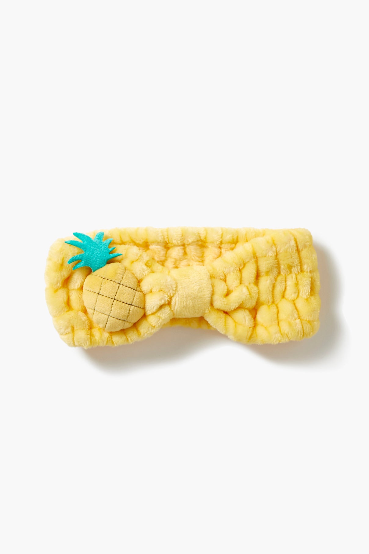 Yellowmulti Pineapple Plush Headband