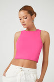 Hibiscus Contour Cropped Tank Top 1