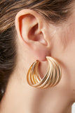 Gold Multi-Hoop Earrings