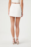 White A-Line Mini Skirt 5