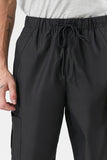 Black Slim-Fit Drawstring Pants 4