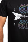 Black Rock & Roll Cotton Graphic Tee 1