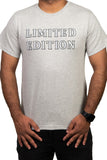 Heather Grey Limited Edition Cotton Graphic Tee