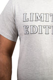 Heather Grey Limited Edition Cotton Graphic Tee 1