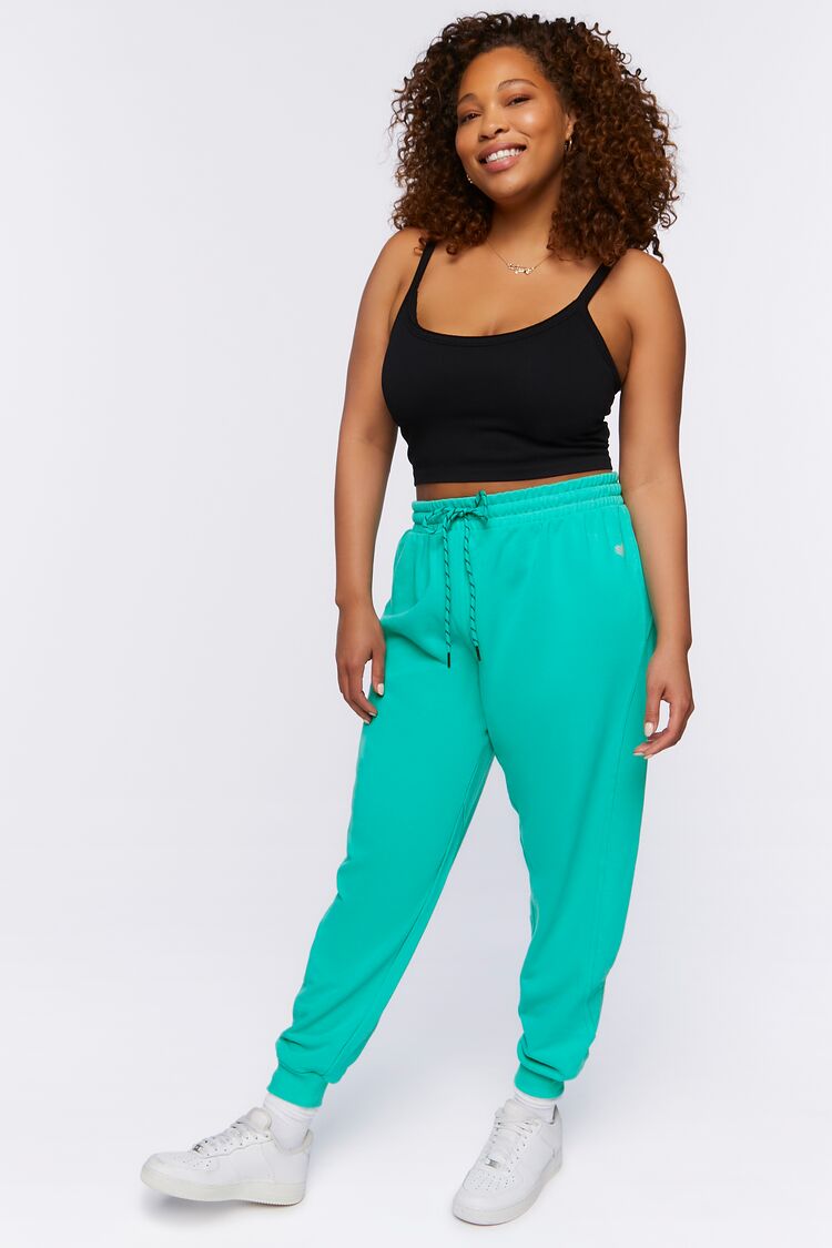 Mermail Plus Size Active French Terry Joggers 4