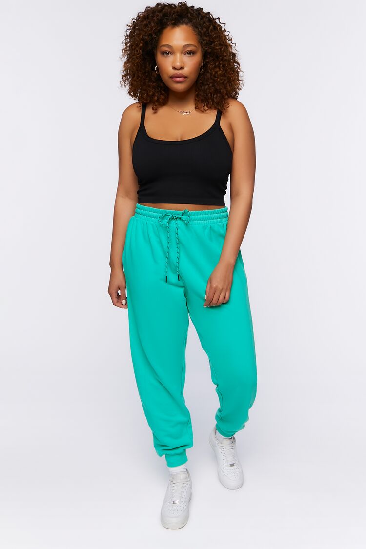Mermail Plus Size Active French Terry Joggers
