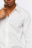 White Collared Long-Sleeve Shirt 2