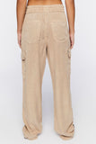 Taupe Baggy Cargo Pants 4