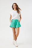 Latigobay  Linen-Blend Pleated Trouser Shorts 1