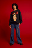 Blackmulti Selena Graphic Fleece Pullover 2