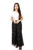 Blackgold Embroidered Wide-Leg Pants 3