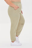Sage Plus Size French Terry Joggers 2